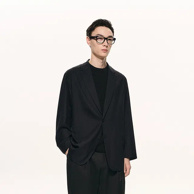 速写 休闲宽松时尚潮流西装 男款