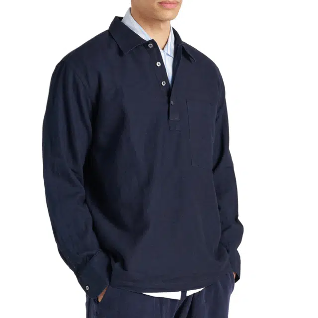 Universal Works Indigo Ori Linen