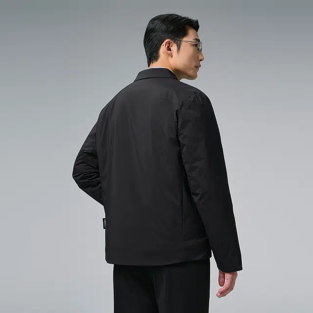 利郎 品味商务拒水轻薄外套休闲通勤简约保暖冬季羽绒服 男款