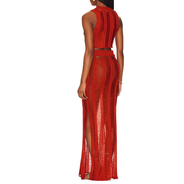 SUPERDOWN Tayla Maxi Skirt Set