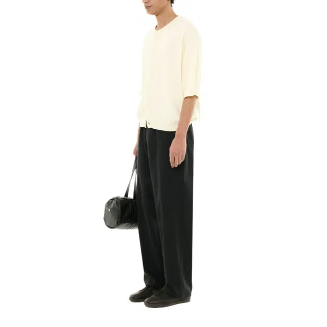 BESLOW LINEN BLENDED EASY PANTS