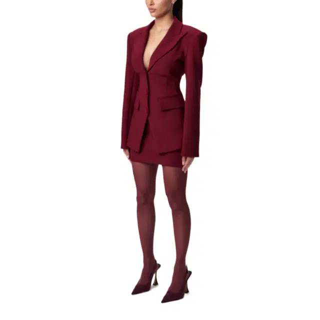 NAKED WARDROBE Mini Skirt Suiting