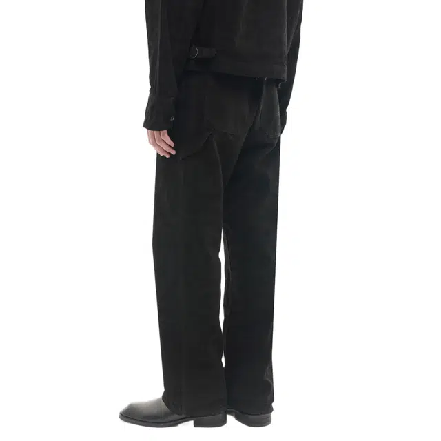 BESLOW JACQUARD DENIM WORK PANTS