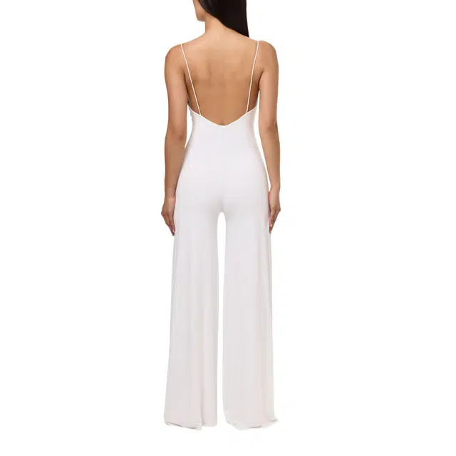 NAKED WARDROBE Smooth Cami Wide Leg Jumpsuit