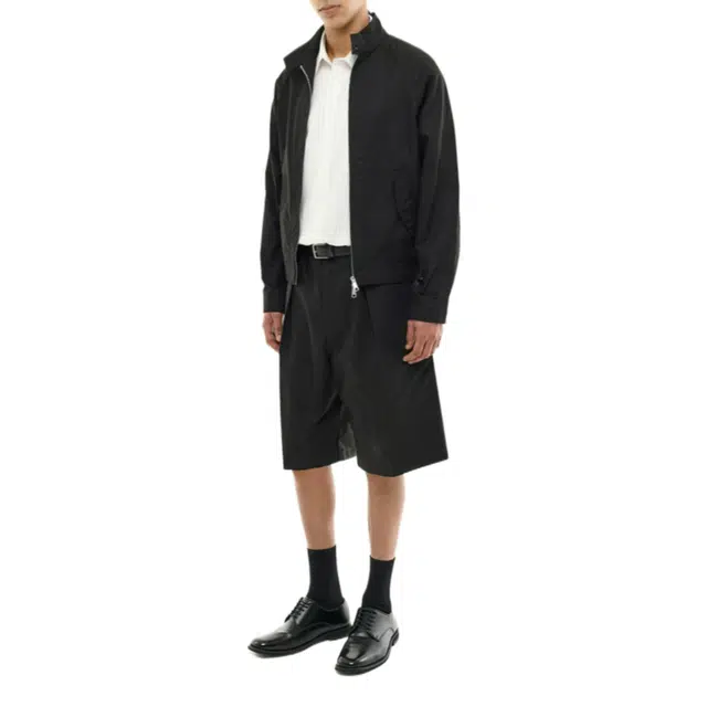 BESLOW MILITARY ONE TUCK SHORTS