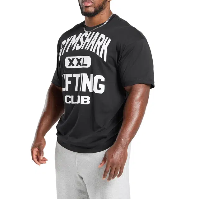 GYMSHARK XXL Graphic Oversized FitLogoT
