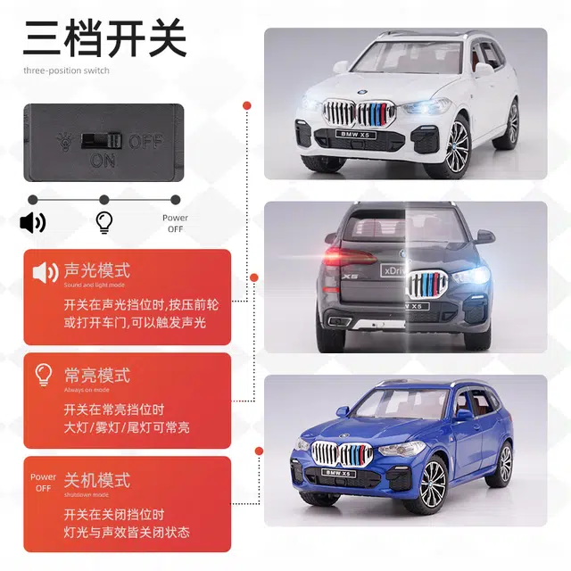 TY MODELS BMW X5 124