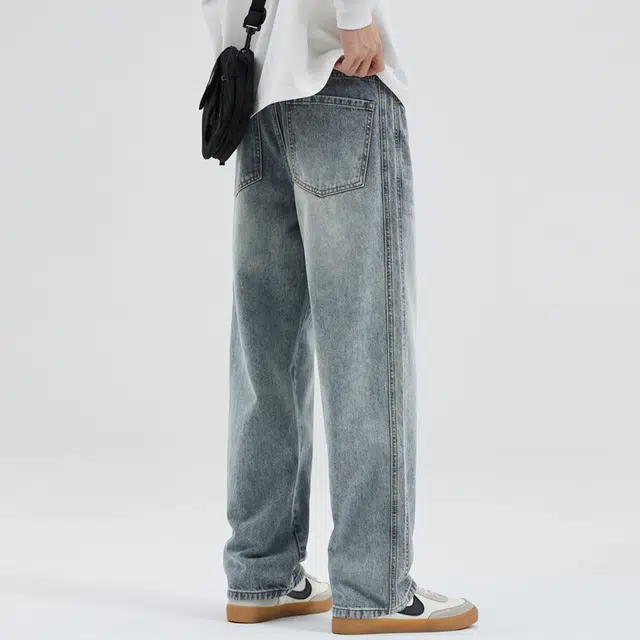 金盾 春秋季百搭时尚简约牛仔裤 男款