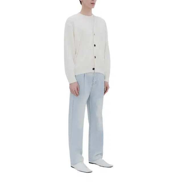 BESLOW CONE MILL WASHED ONE TUCK DENIM PANTS