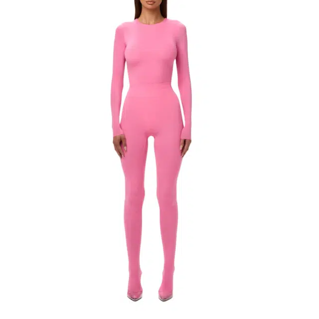 NAKED WARDROBE Closed Toe Legging Naked