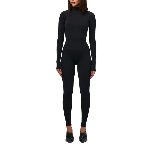 NAKED WARDROBE Seamless Ribbed Legging Fluid Sculpt