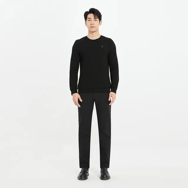 利郎 都市休闲肌理提花圆领质感时尚潮流秋季卫衣 男款