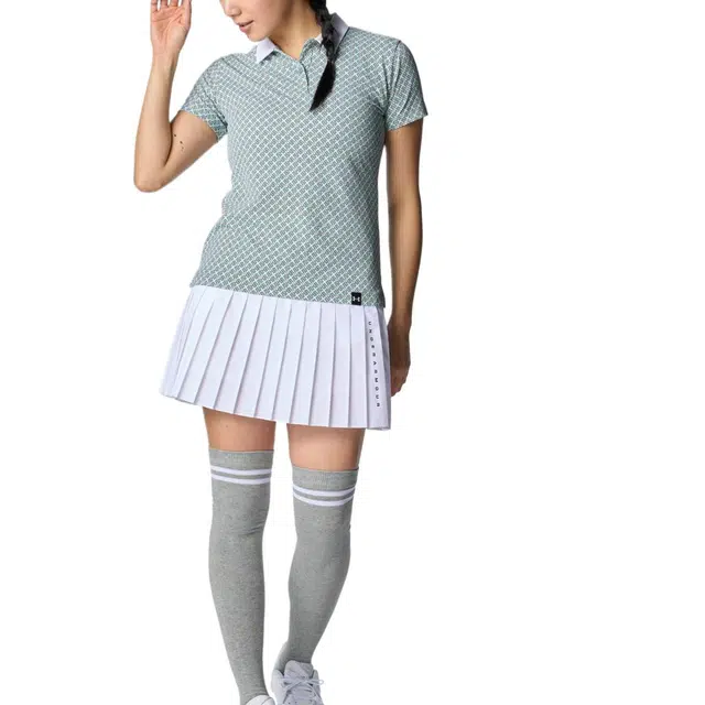 Under Armour ArmorDry Monogram Check Polo 348