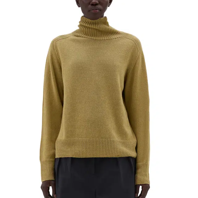 MARGARETHOWELL SEAMLESS ROLL NECK