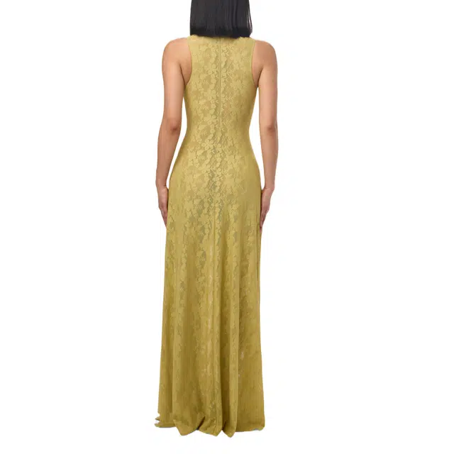 NAKED WARDROBE Sleeveless Maxi Dress Stretch Lace