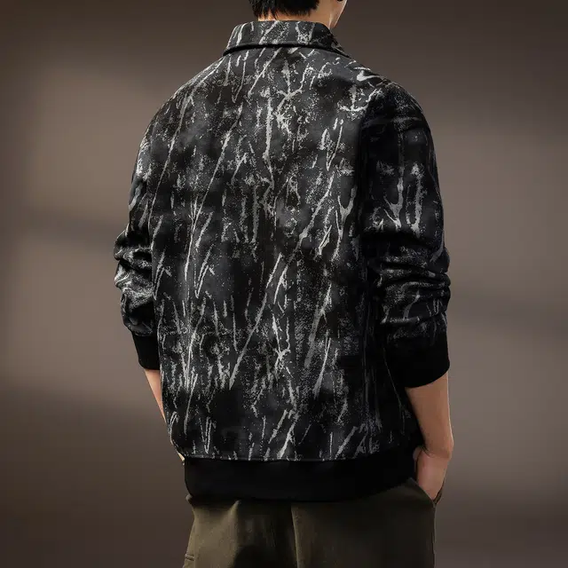 贵色 美式潮牌舒适百搭夹克外套 男女同款