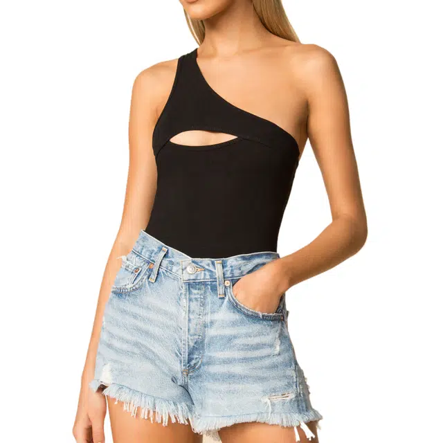 SUPERDOWN Sadra One Shoulder Bodysuit