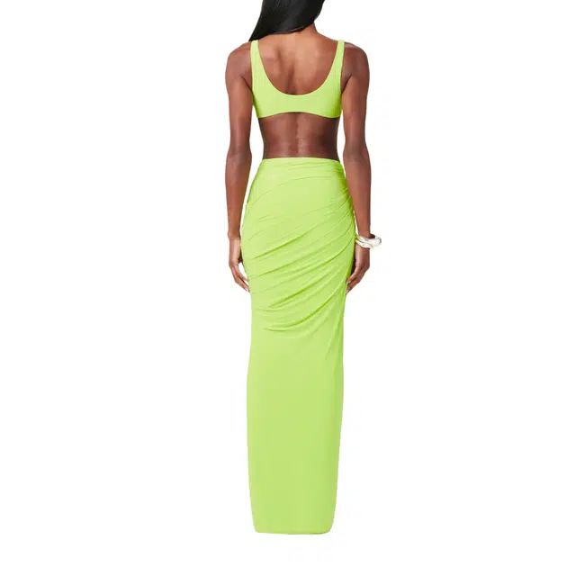 NAKED WARDROBE Twist Tank Crop Top Hourglass