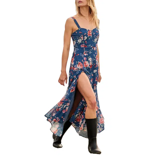 ALTAR'D STATE Sutton Floral Maxi Dress