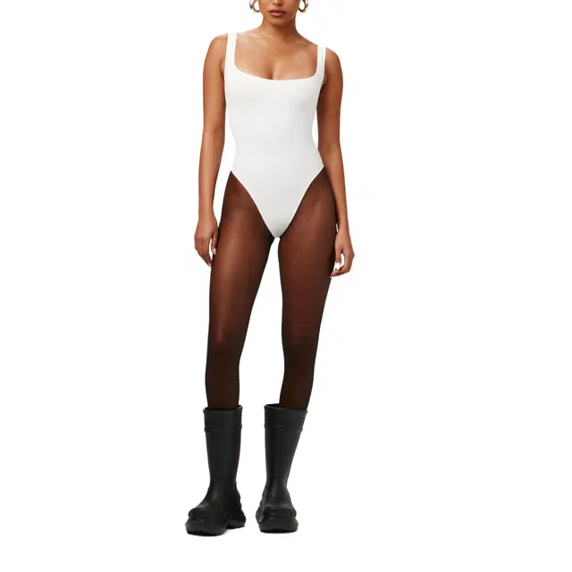 NAKED WARDROBE Seamless Tank Bodysuit