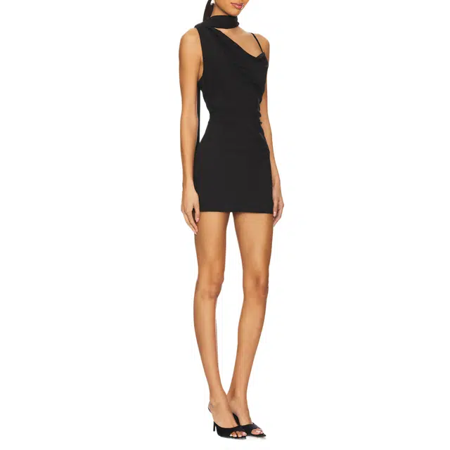 SUPERDOWN Beatrice Drape mini dress