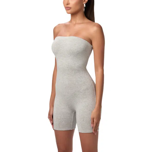 NAKED WARDROBE Tube Romper NW