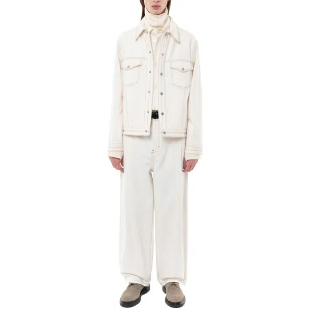 BESLOW CONE MILL DENIM STITCHED TRUCKER JACKET