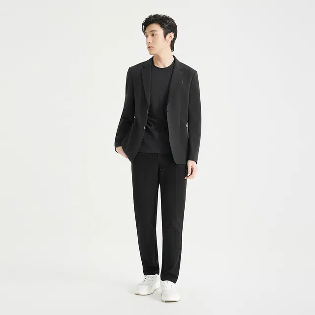 利郎 商务休闲西服简约百搭秋季修身西装 男款