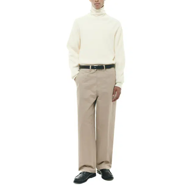 BESLOW OVERSIZED CREW NECK KNIT