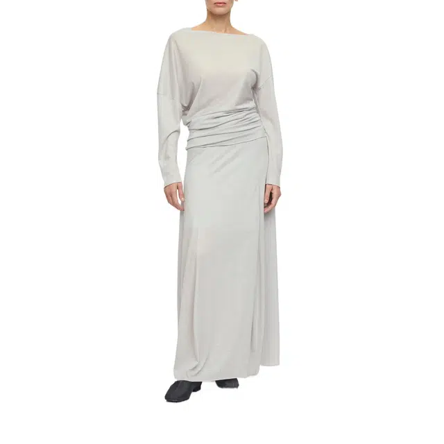 RUOHAN AW25 FOG COCOON SKIRT