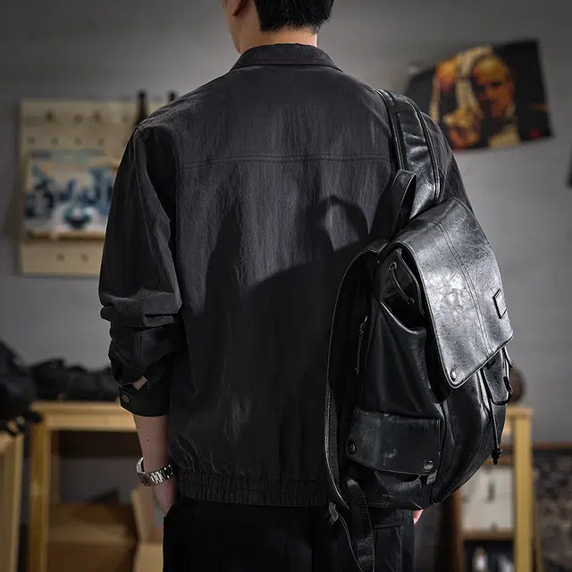 遨宇 美式复古休闲经典潮牌森系风百搭户外通勤夹克外套 男款