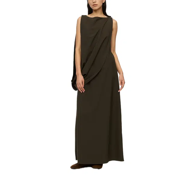 RUOHAN CYPRESS BOA DRESS PREAW25