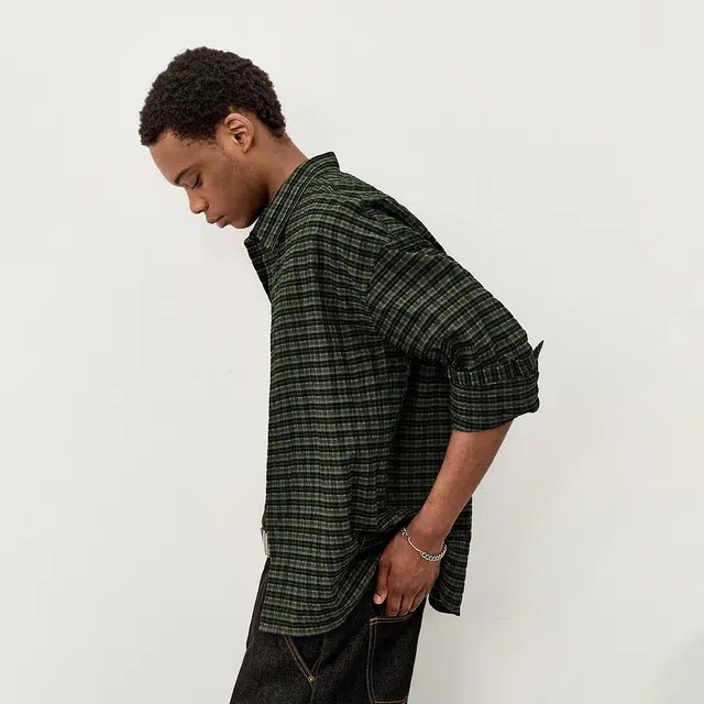 714STREET Vintage Plaid Shirt