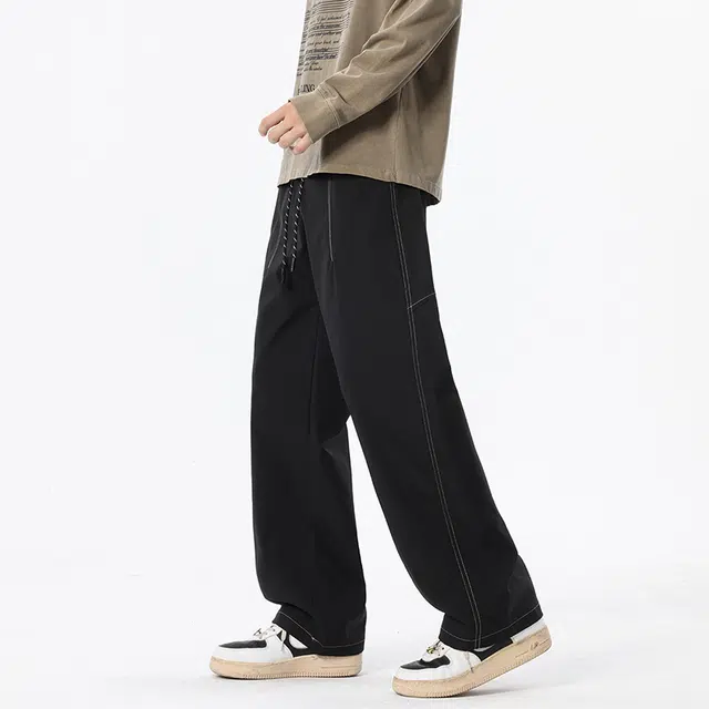 金盾 阔腿宽松直筒舒适休闲裤 男款