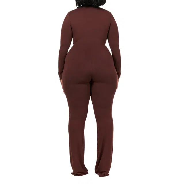 NAKED WARDROBE NW High Waist Bootcut Pants Curve NW