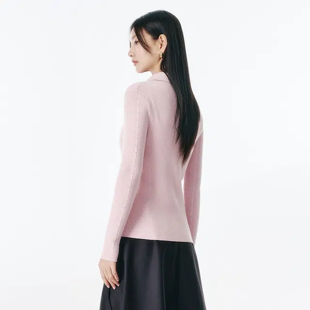 太平鸟 优雅修身通勤柔软舒适简约线开衫针织衫 女款