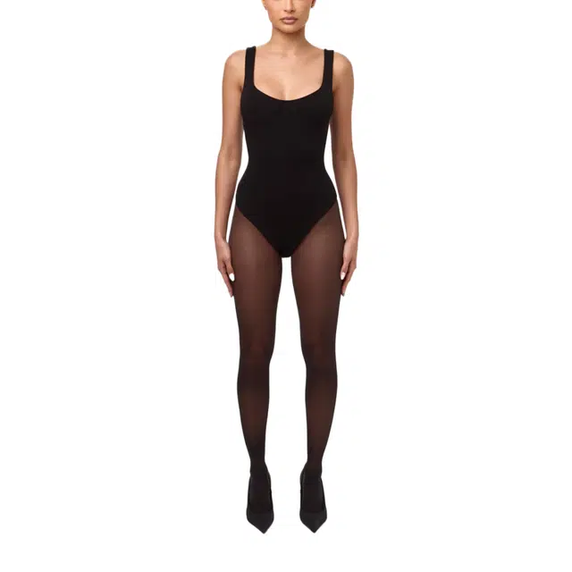 NAKED WARDROBE NW Sculpt Tank Scoop Bodysuit