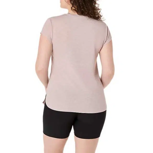 Asics WOMEN'S HEATHER CREWNECK T