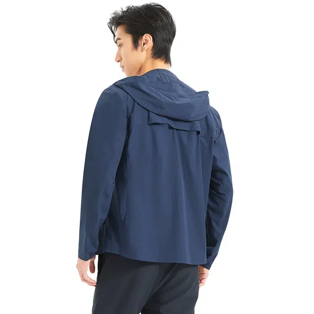 利郎 时尚都市凉感连帽轻薄防紫外线百搭舒适防晒服 男款