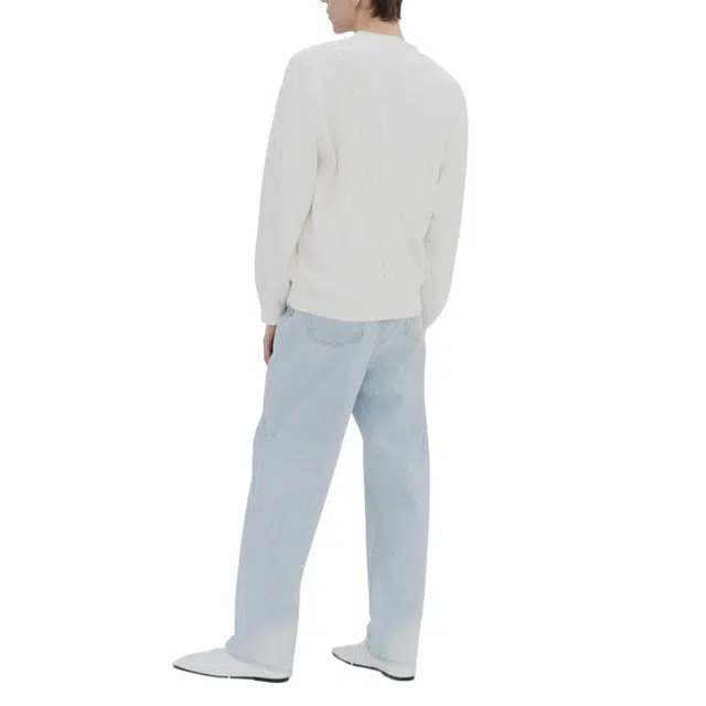 BESLOW CONE MILL WASHED ONE TUCK DENIM PANTS