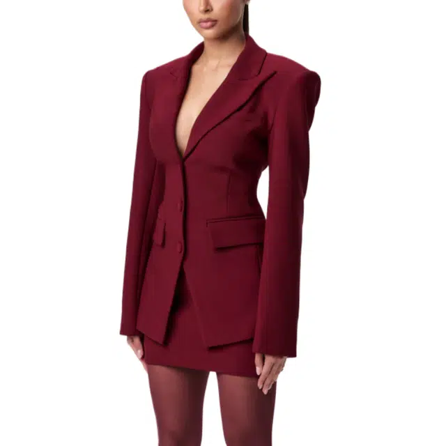 NAKED WARDROBE Mini Skirt Suiting