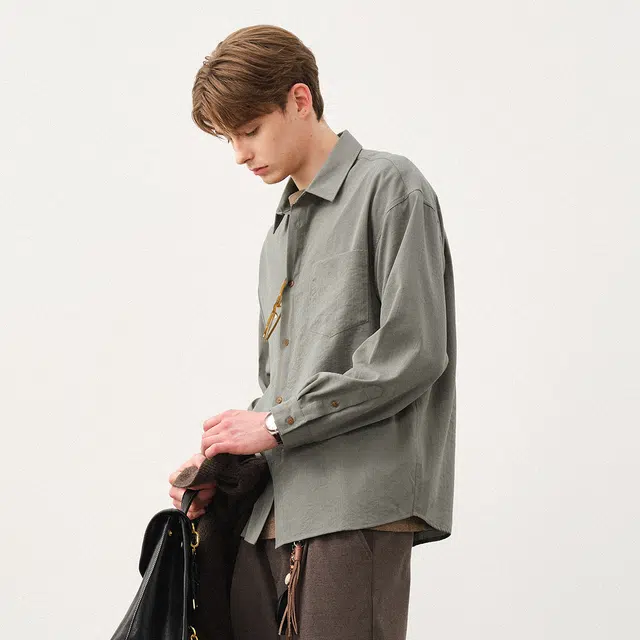 714STREET Classic Long Sleeve Shirt