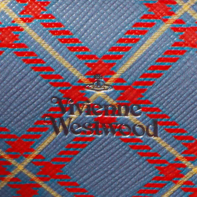 Vivienne Westwood Orb Leather Shoulder Bag Blue