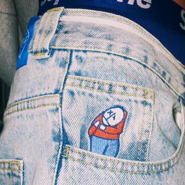 Polar Skate Co Classic Logo Jeans