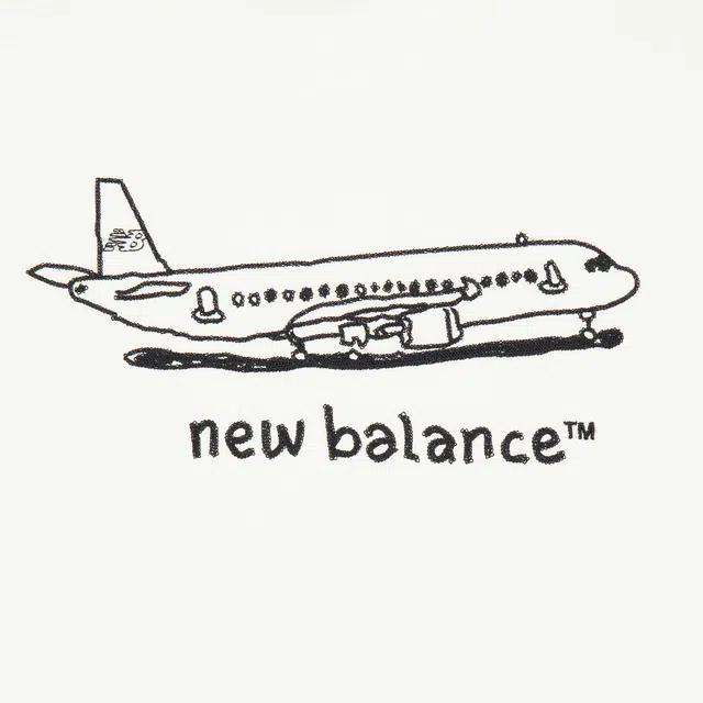 New Balance NB Grey LogoT