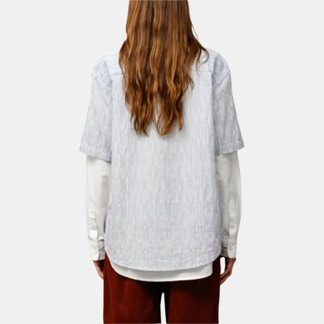 Stussy SS25 WAVY STRIPED SHORT SLEEVE SHIRT