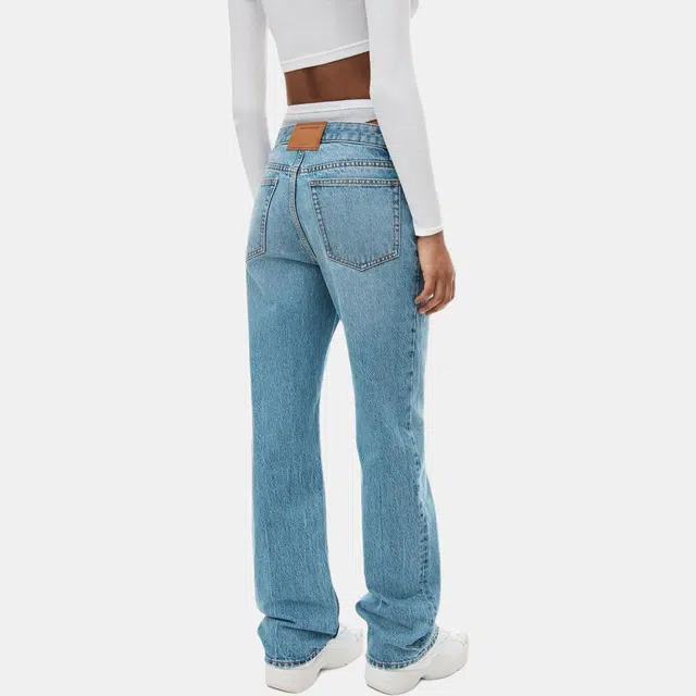 Alexander Wang FW23 Wide-Leg Jeans