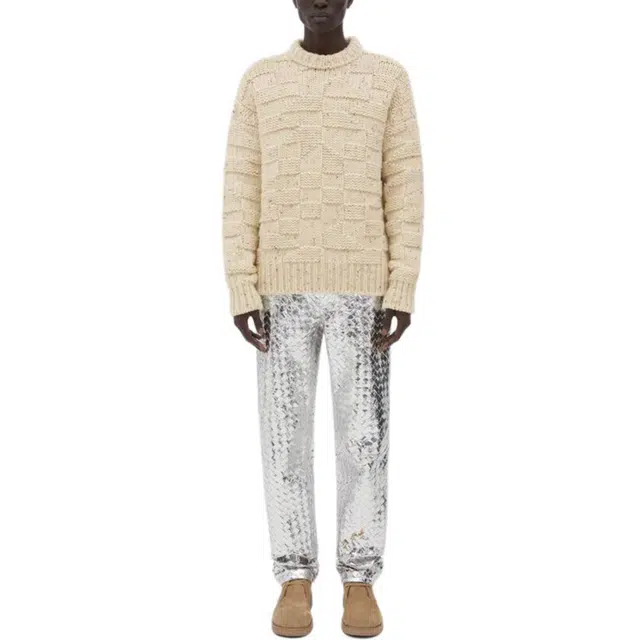 Bottega Veneta SS23 Pullover Sweater White