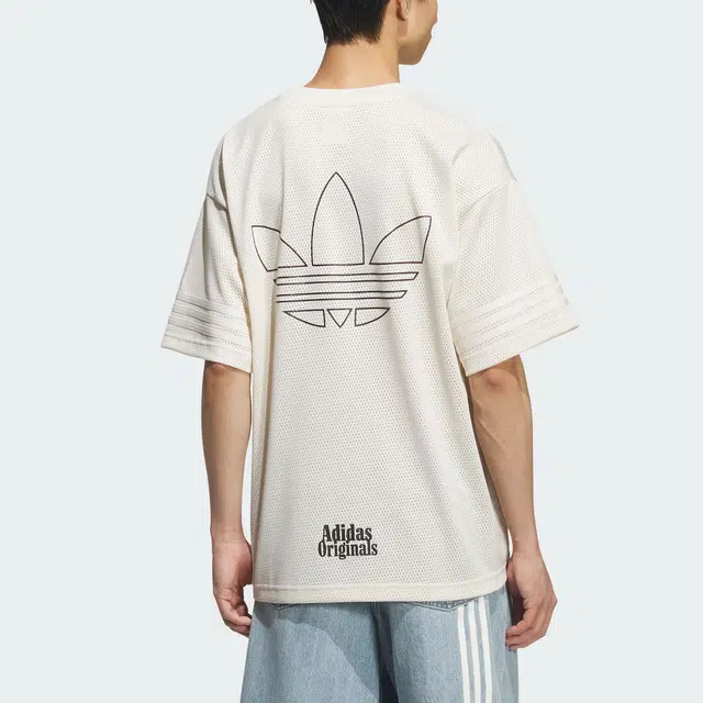 adidas originals RETROTop SS25 Basketball MESH logoT