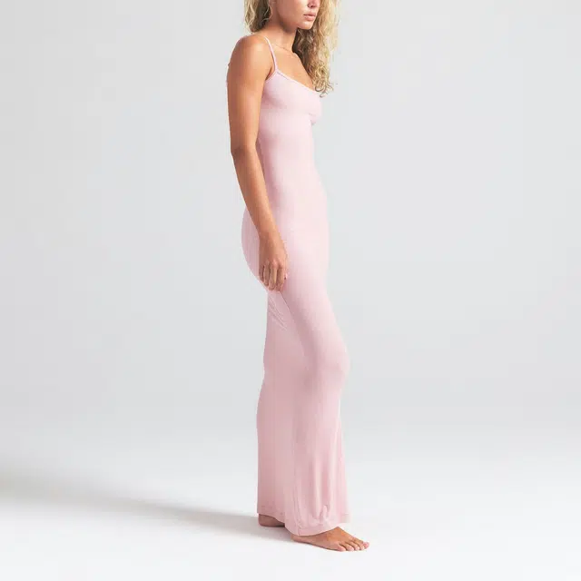 SKIMS SOFT LOUNGE SS25 LONG SLIP DRESS